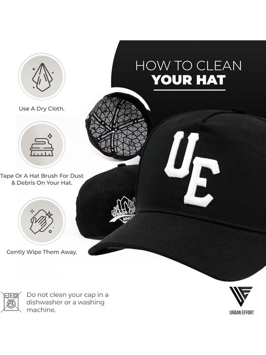 Unisex Black Vintage Trucker Hat Baseball Snapback Closure Cap for Outdoors main image 2